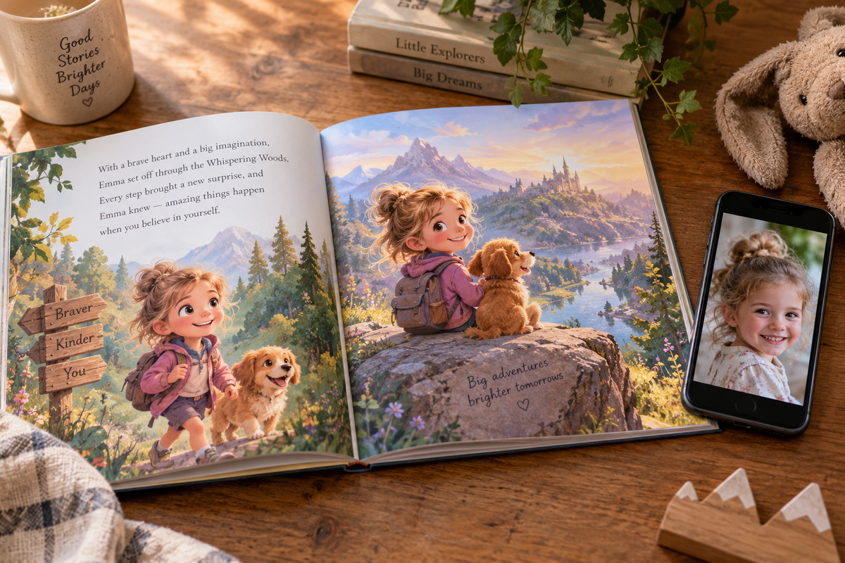 How AI Personalised Storybooks Work: From Photo to Printed Book
