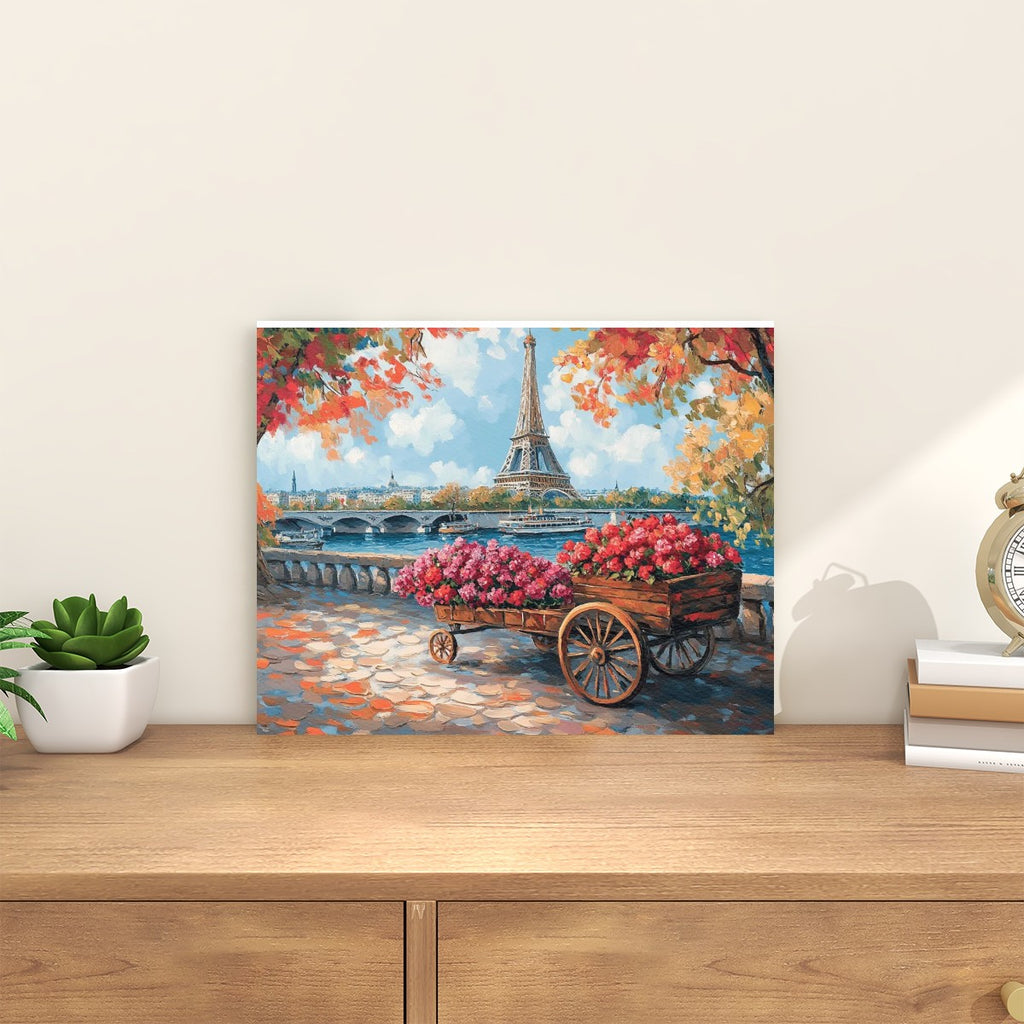Parisian Petals - Paint by Numbers Kit
