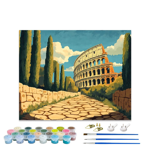 Eternal Promenade - Paint by Numbers Kit