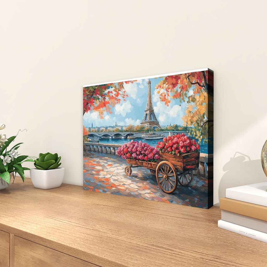 Parisian Petals - Paint by Numbers Kit