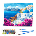 Santorini Dreams - Paint by Numbers Kit