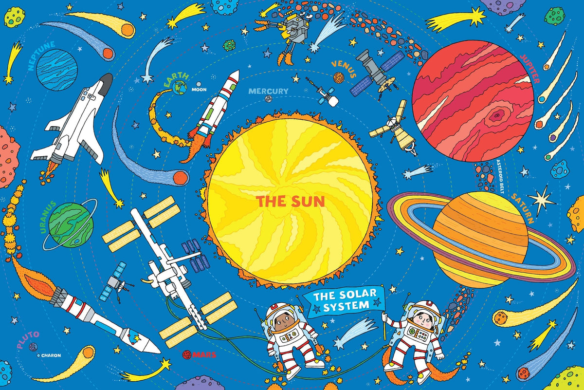 Solar System Kids' Floor Puzzle by Inc Peter Pauper Press