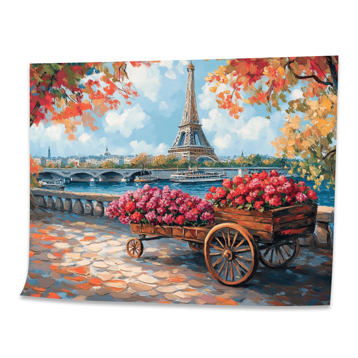 Parisian Petals - Paint by Numbers Kit