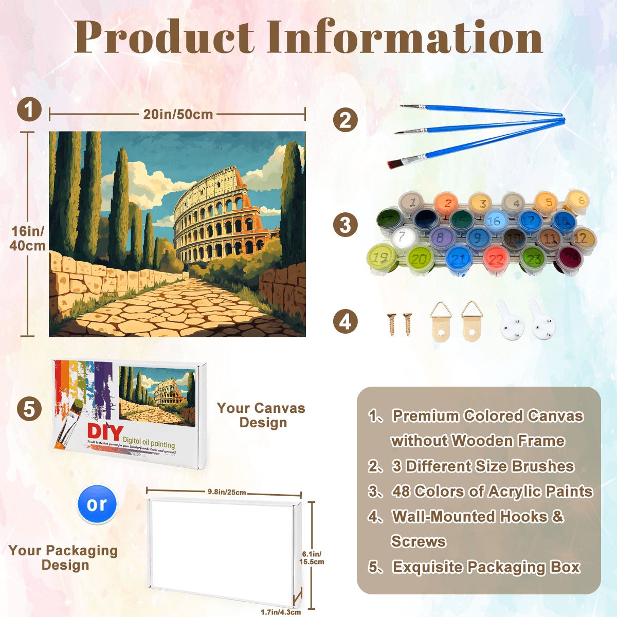 Eternal Promenade - Paint by Numbers Kit