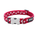 Dog Collar Star Red
