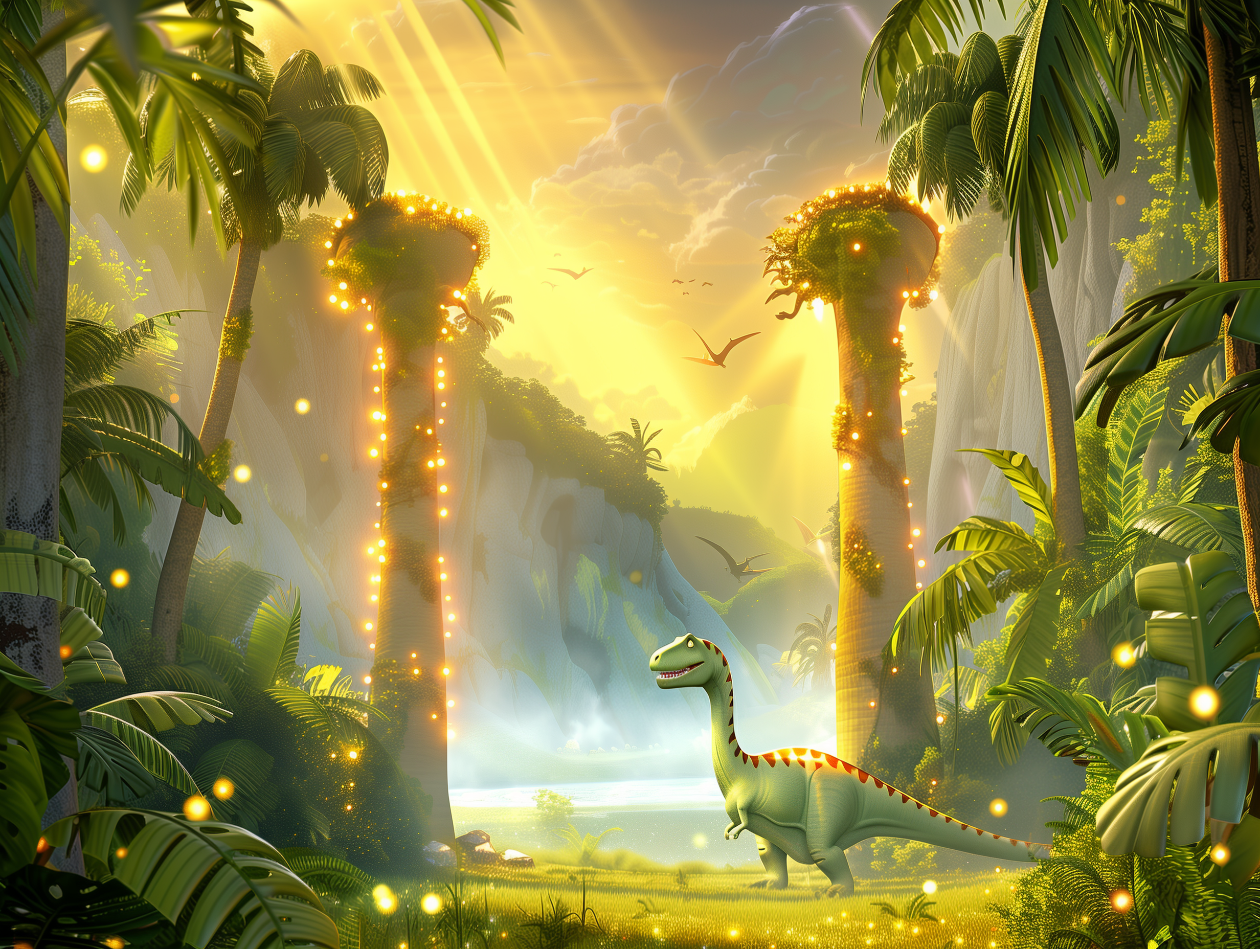 The Great Dinosaur Safari — Personalised AI Book