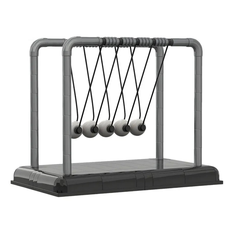 Funbuild MOC-247139 Physics Science Newton's Cradle Mechanics Building Blocks Model