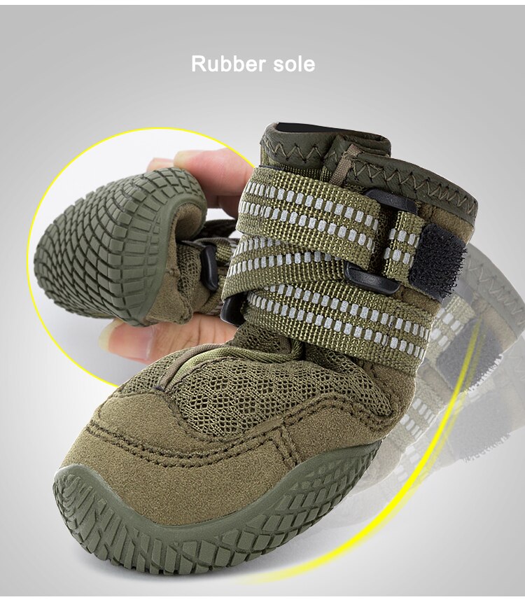 Dog Shoes - Explorer Anti-Slip Outdoor Set of 4