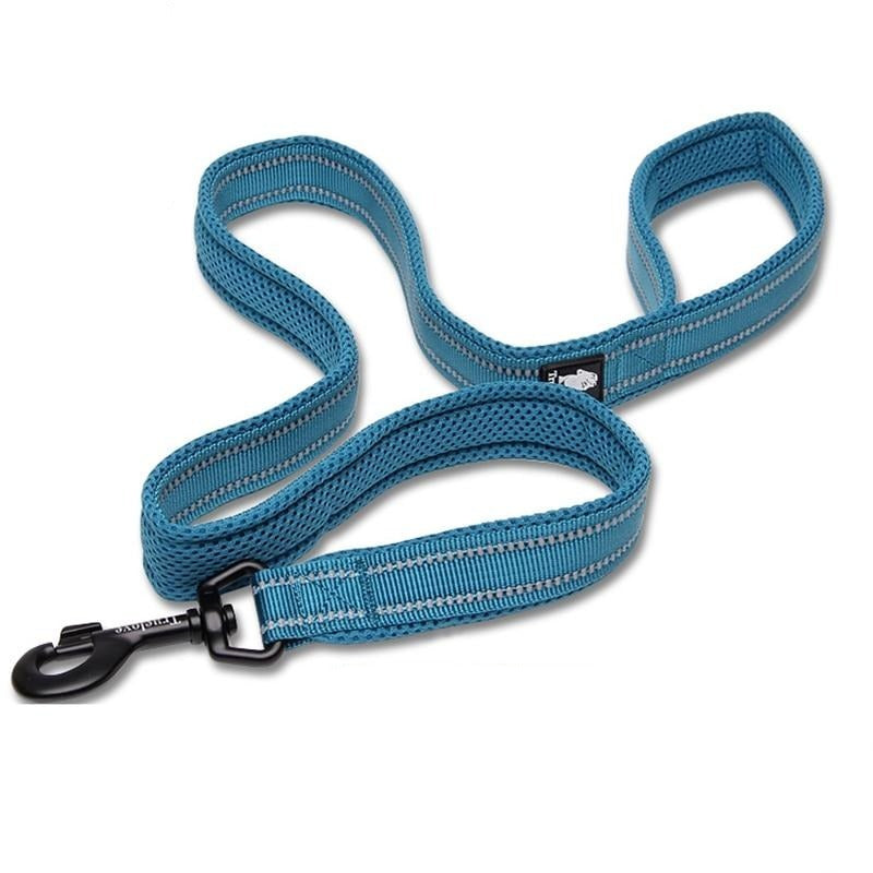Dog Leash Soft Padded Strong Reflective Nylon 110cm