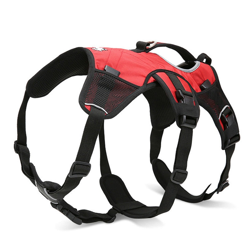 Dog Backpack Harness Deluxe 2 in 1