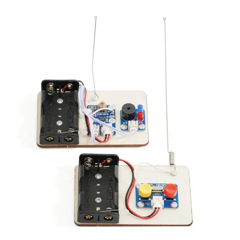 Wholesale Wireless Telegraph DIY Educational Science STEM Wooden Toy for Kids