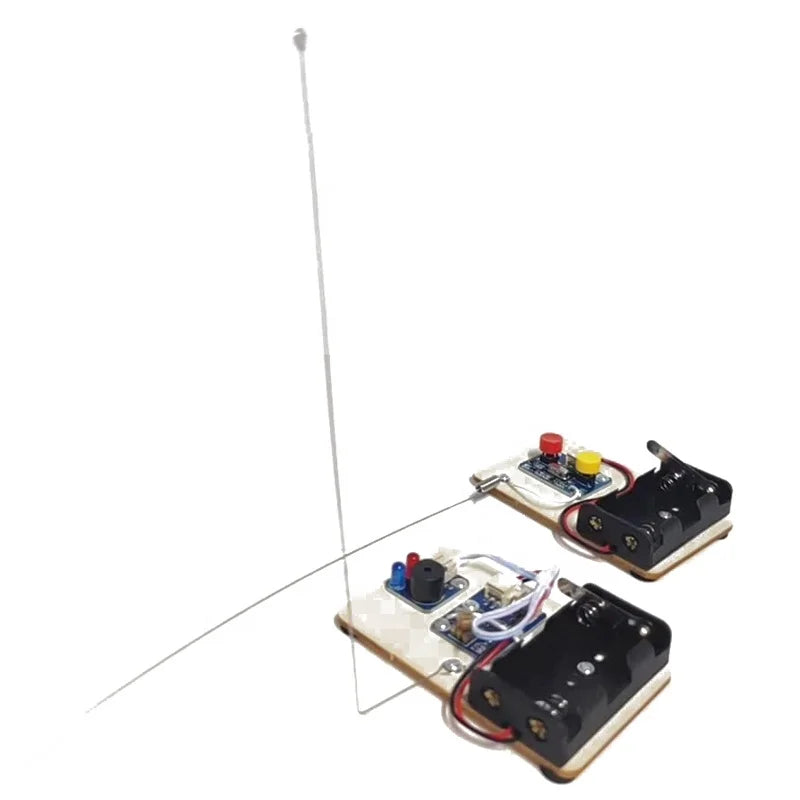 Wholesale Wireless Telegraph DIY Educational Science STEM Wooden Toy for Kids