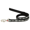Dog Lead Paw Impressions Black