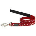 Dog Lead Star Red