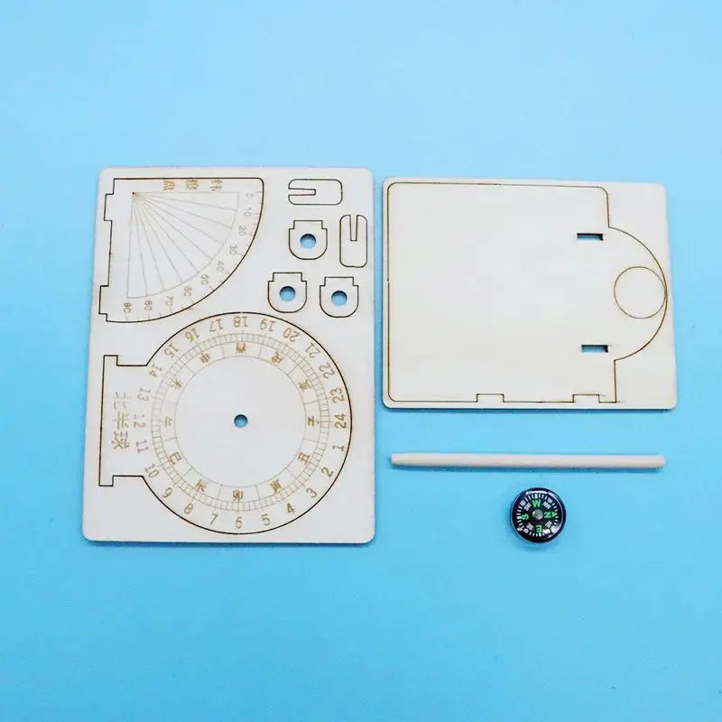 Wooden Sundial STEM Kit