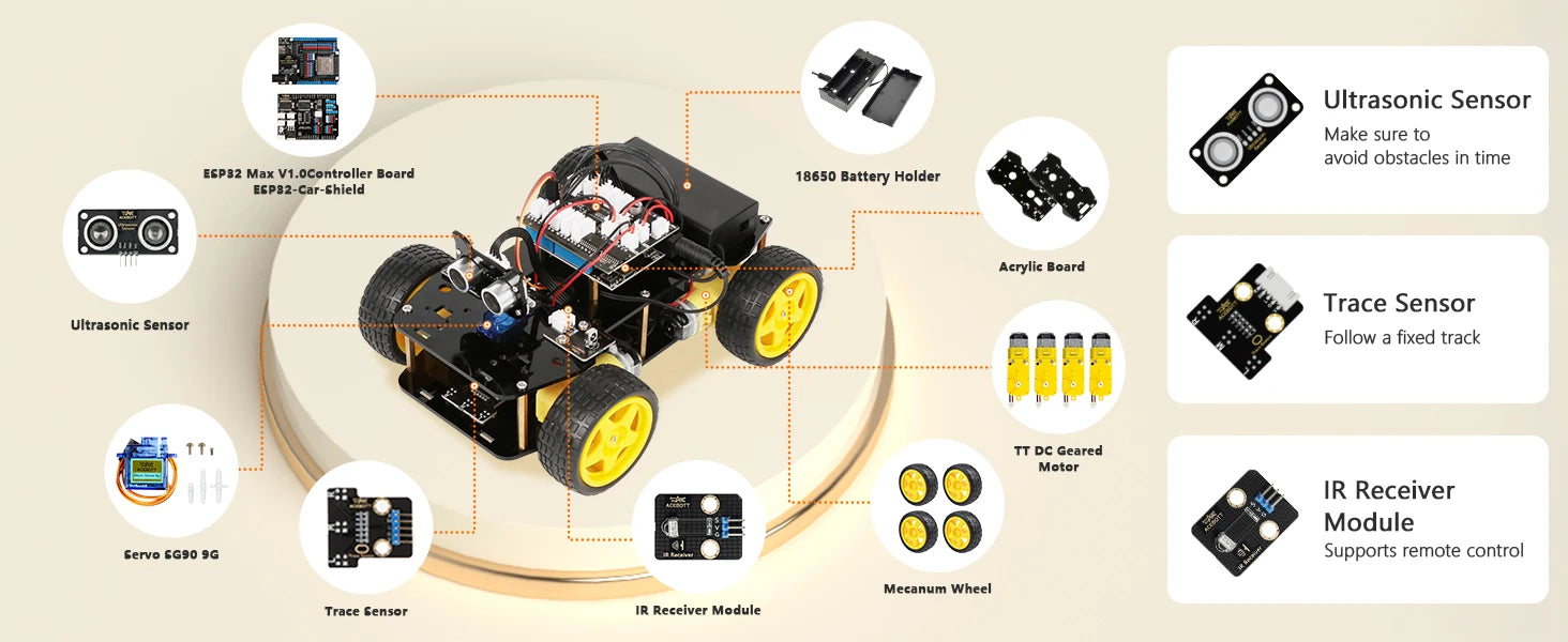 Smart Robot Car Coding Kit