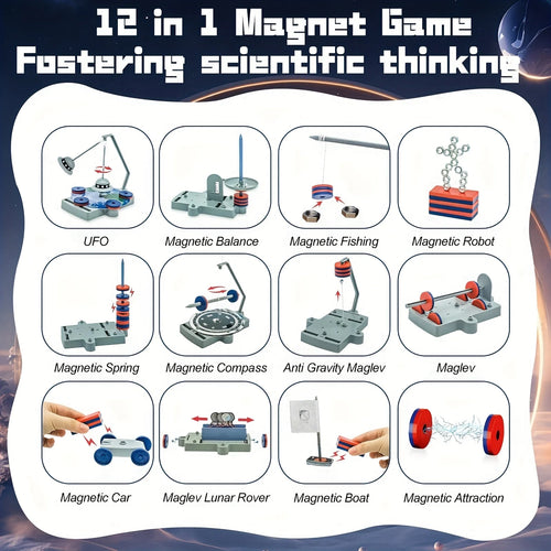 12-in-1 Magnetic Levitation Kit