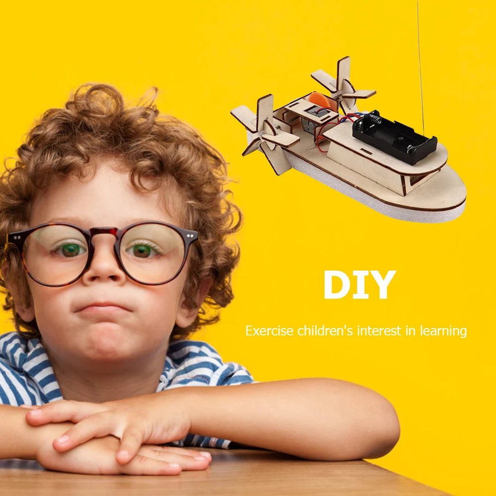 Lift - DIY Science Toys Children Educational STEM Projects Kits - 3D Assemble Wood Puzzle Toy Scientific Experiment Kit