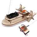 Wooden Boat Model STEM Kit