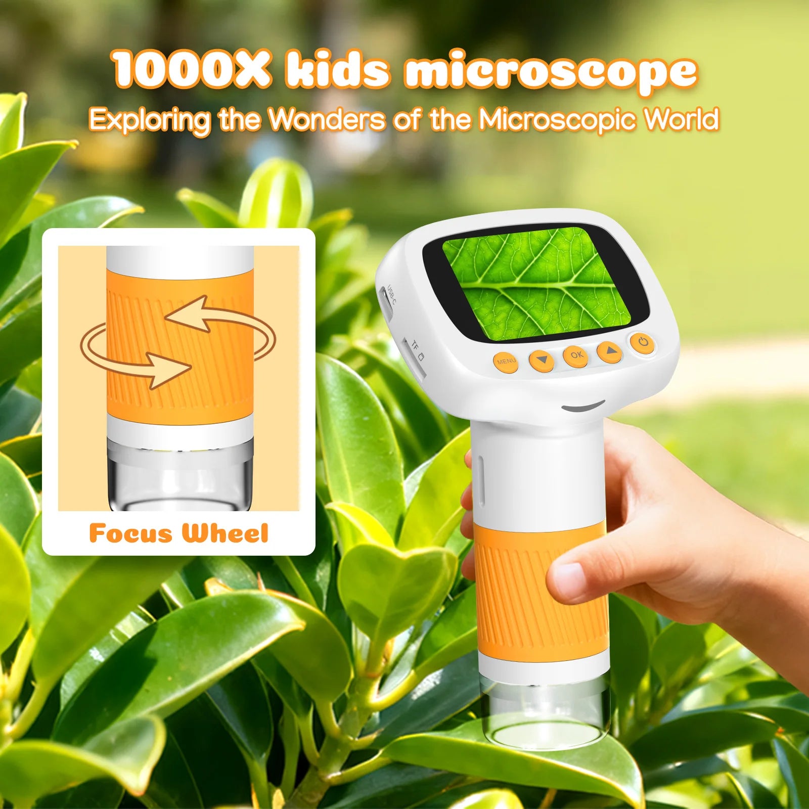 1000X Handheld Microscope