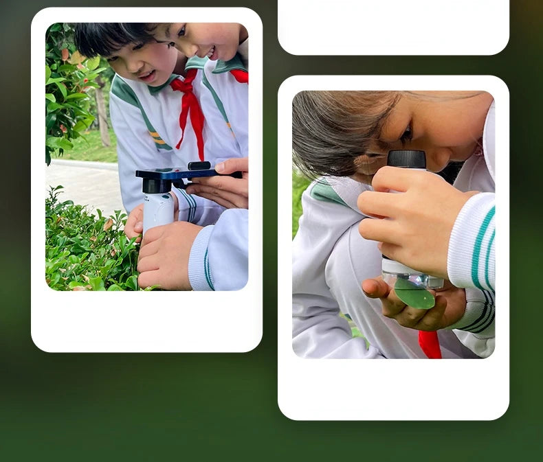 60-120x Pocket Microscope