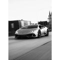 Modern Fashion Wall Art Simple Black and White Luxury Car HD Canvas Poster Prints Home Bedroom Living Room Decoration Mural