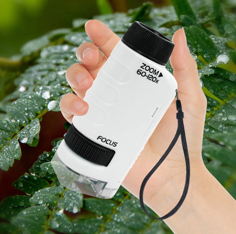 60-120x Pocket Microscope
