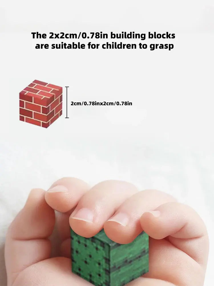 Montessori Magnetic Building Blocks