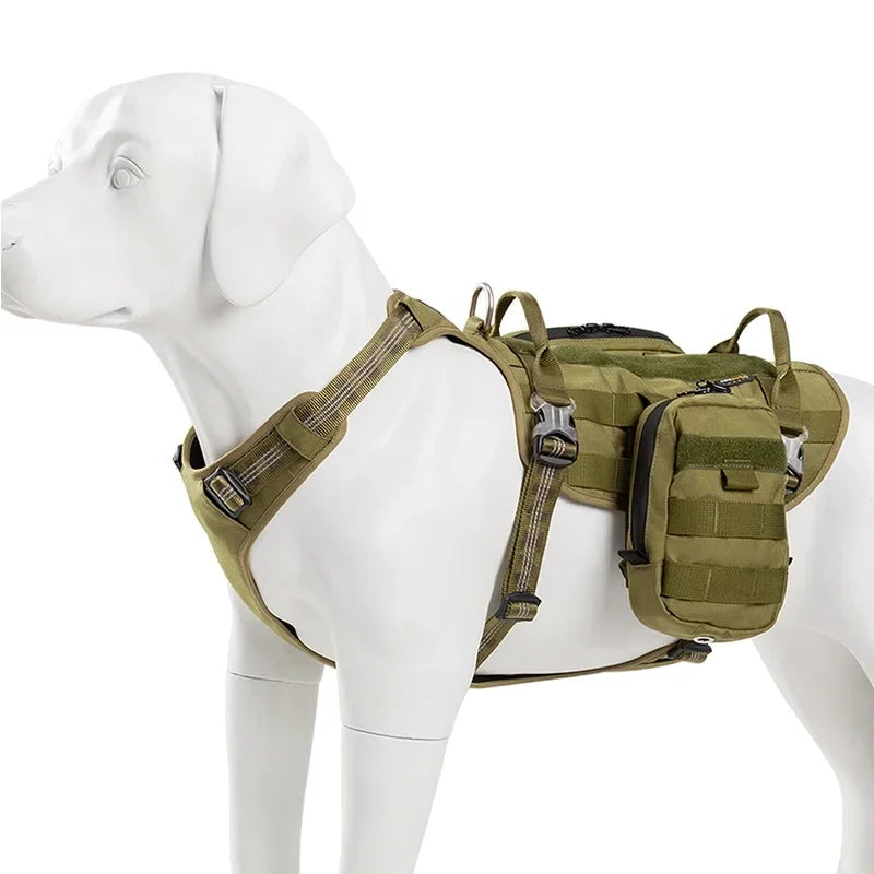 High Performance Dog Harness Tactical Military Training v2