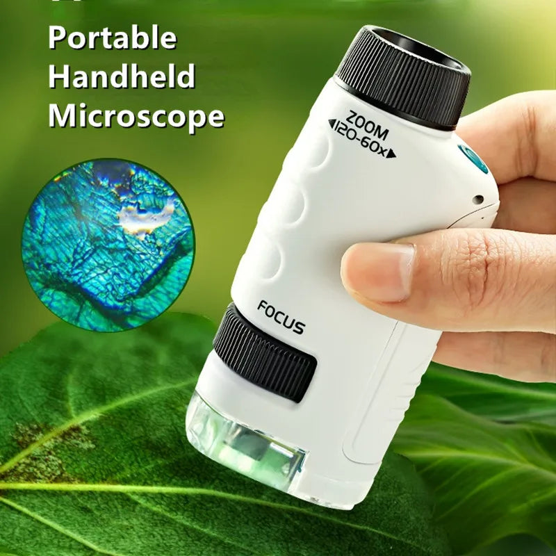 60-120x Pocket Microscope