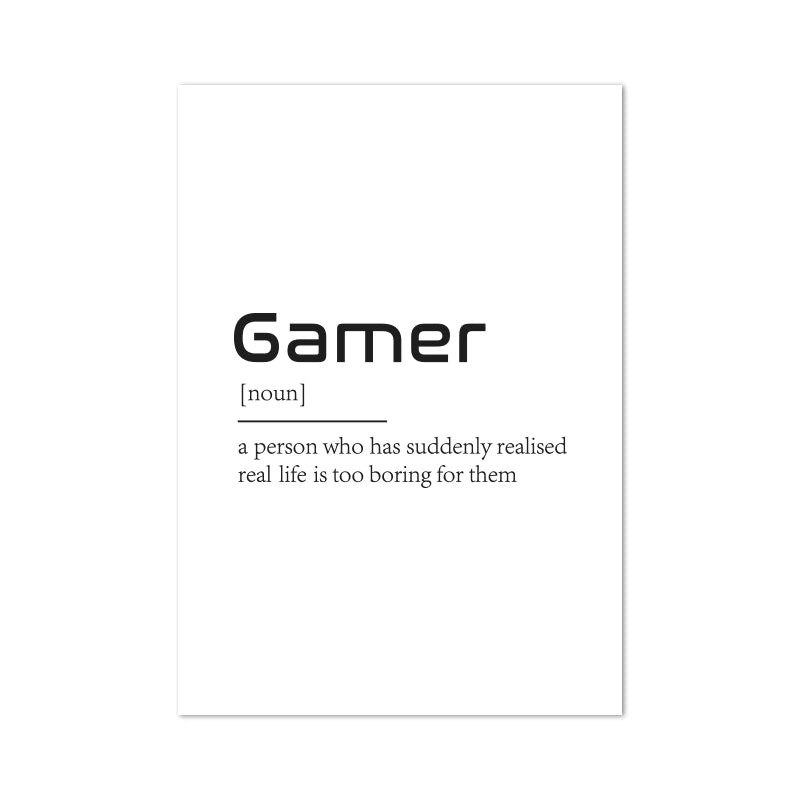 Video Game Wall Art Canvas Posters Prints Gaming Room Decor , Video Game Party Art Painting Pictures Boys Room Wall Decoration
