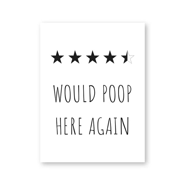 Funny Bathroom Wall Art Prints Black and White Minimalist Toilet Posters Canvas Painting Bathroom Wall Decoration Pictures