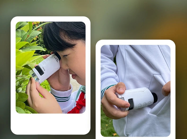 60-120x Pocket Microscope