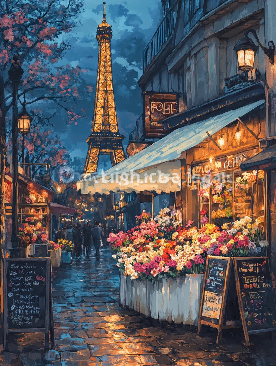 Genie Canvas - Diy Paint By Number For Adults Kits Mountain Acrylic Picture By Numbers Landscape Creative Hobby For Home Decor