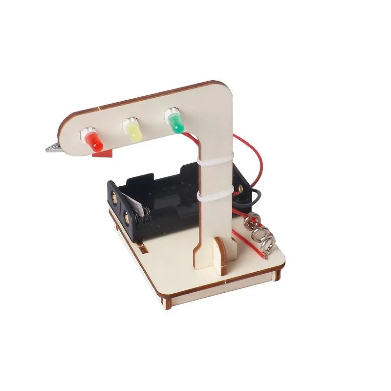 DIY Traffic Lights - Fun Invention Educational Science Toy Learning STEM Education Hand made