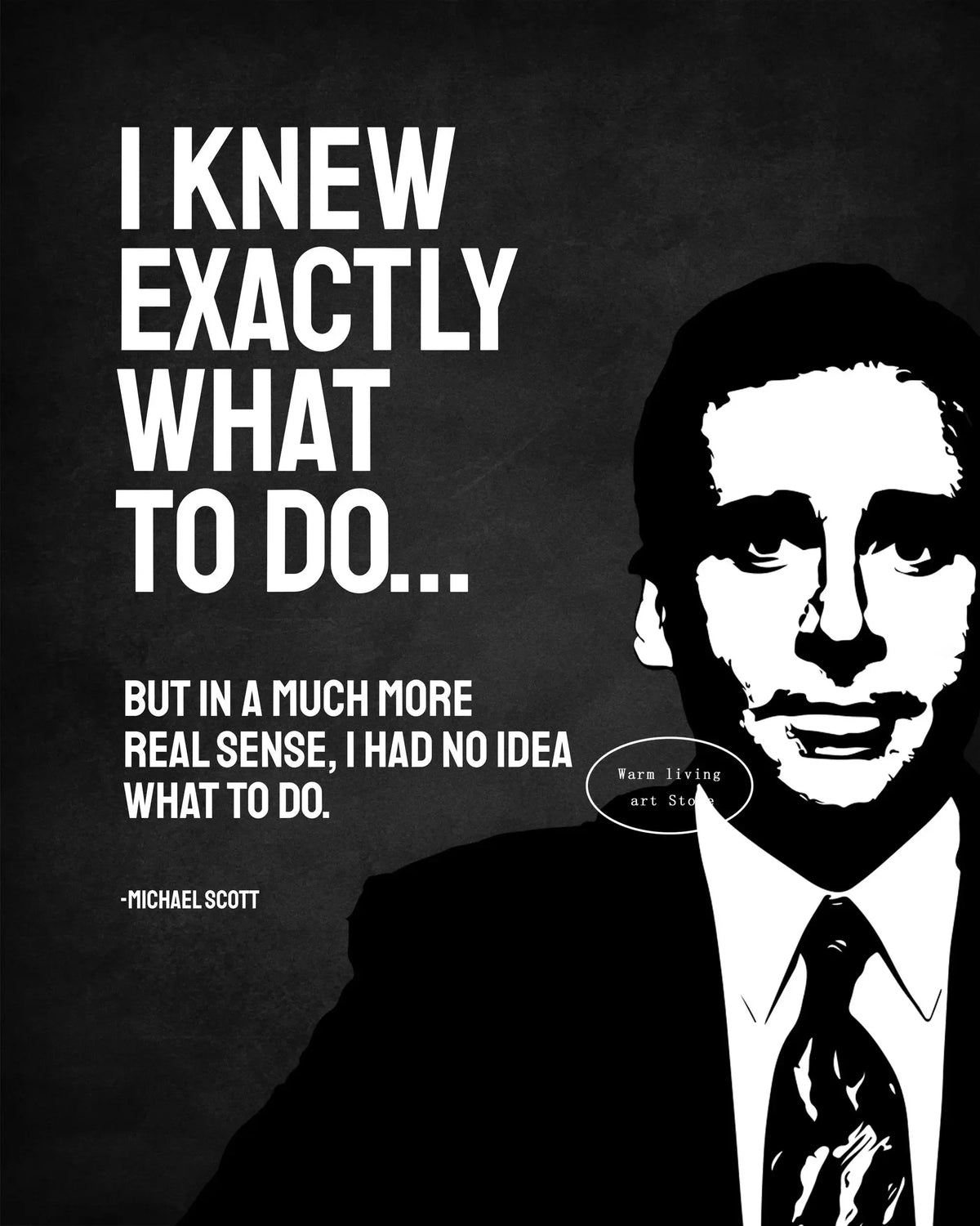 The Office Movie Poster Classic Michael Scott Quote Canvas Painting DWIGHT SCHRUTE Painting Wall Art for Living Room Home Decor