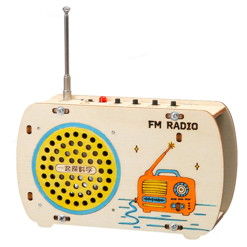 Retro Wooden Radio STEM Kit