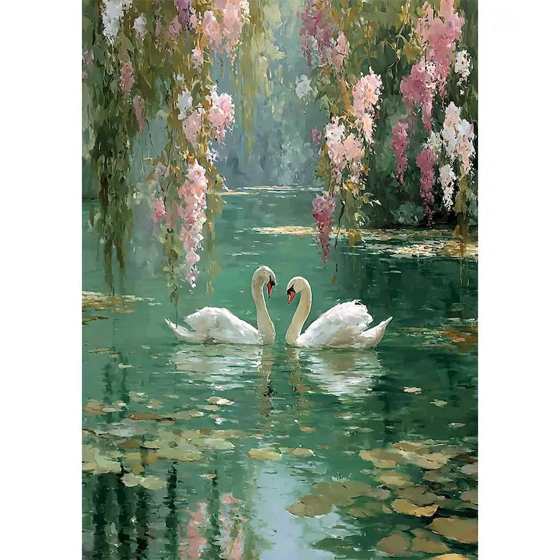 GATYZTORY Paint By Number Scenery DIY Pictures By Numbers Night Kits Hand Painted Painting Art Drawing On Canvas Gift Home Decor
