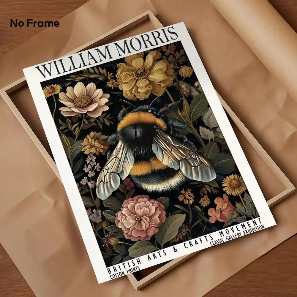W-William M-Morris art Poster HD Art Mural Wallart Waterproof Vintage Print Decor for Home Decoration DIY Durable