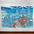 Where's Waldo? Poster Anime Poster Canvas Poster Children's Room Wall Art Painting Bedroom Wall Decor Living Room Wall Stickers