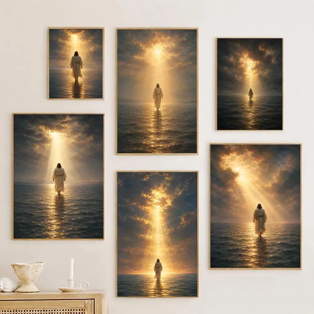 Walk on the Water Poster Anime Movie Music Wall Art Posters Room Decor for Bedroom Interior Decoration