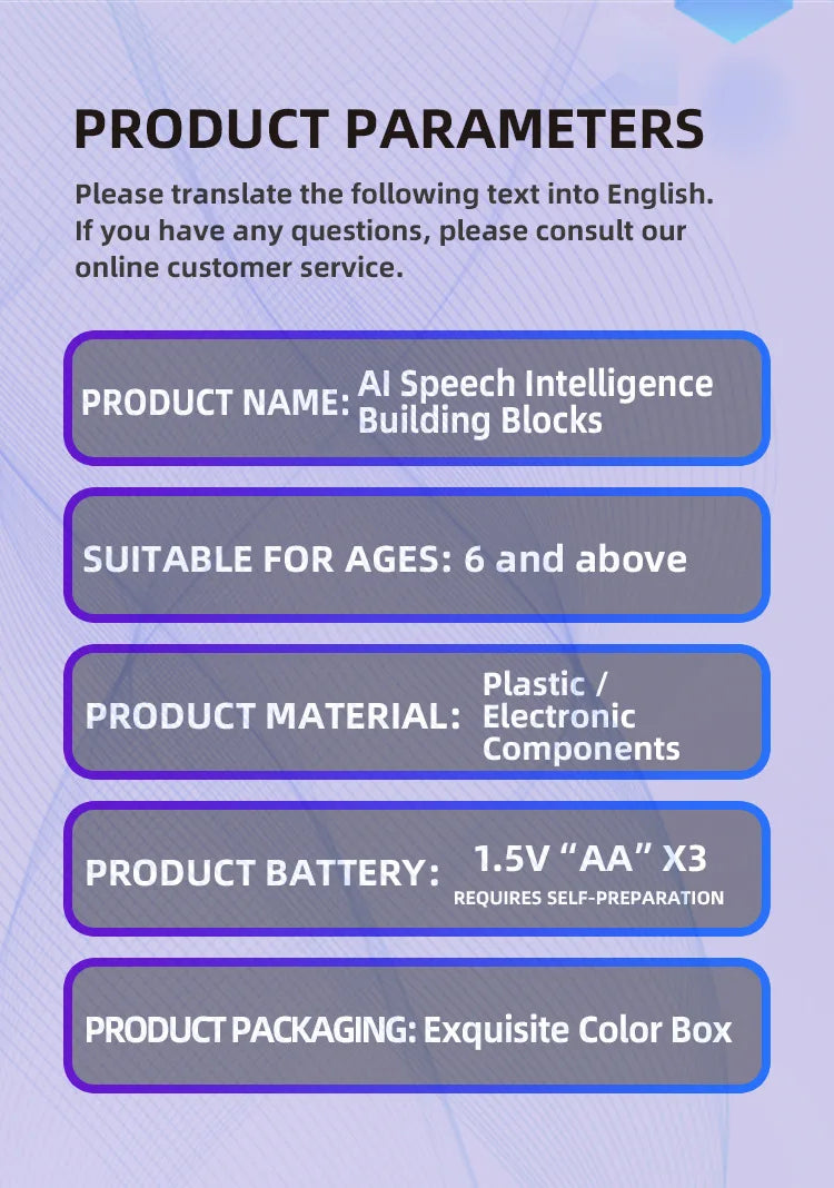 STEM Science Circuit Building Blocks Kit with AI Voice Intelligent Electronic Bricks 500+ Physics Experiments Educational Toy