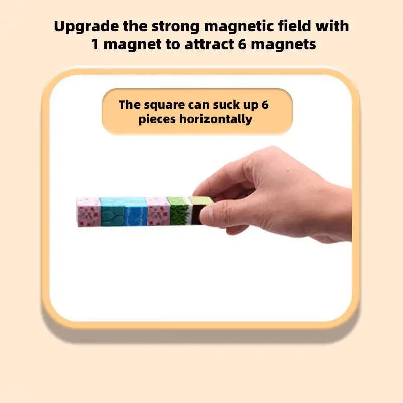 Montessori Magnetic Building Blocks