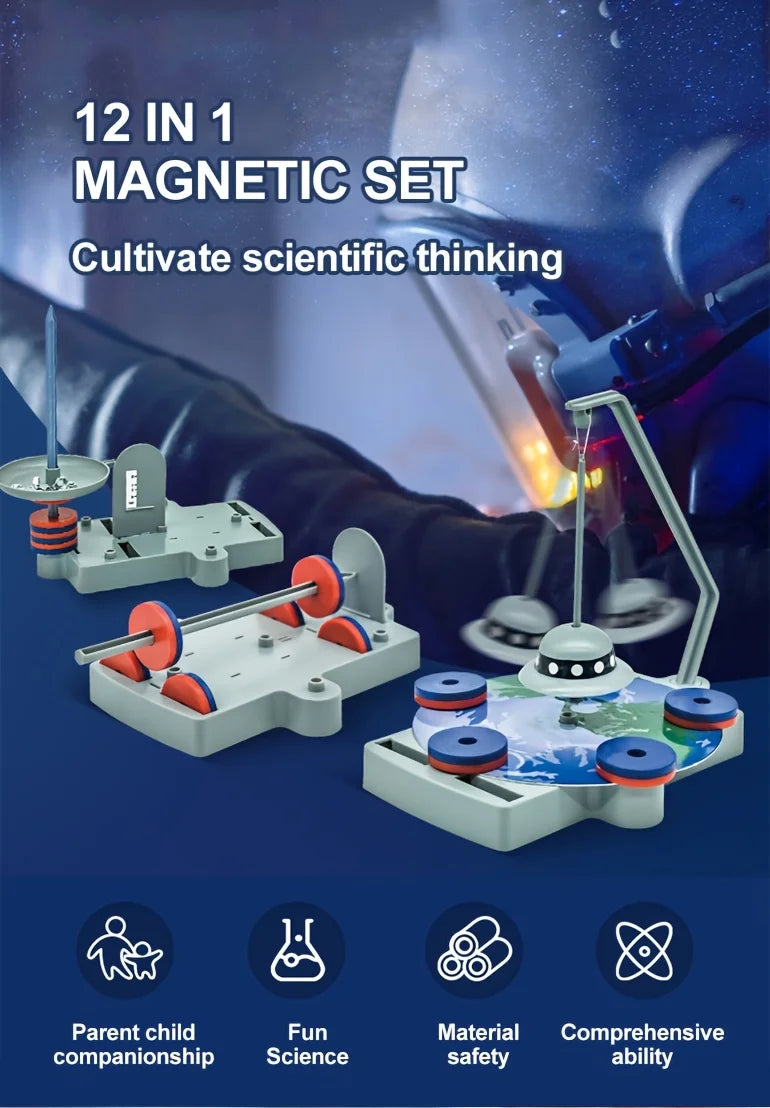 12-in-1 Magnetic Levitation Kit