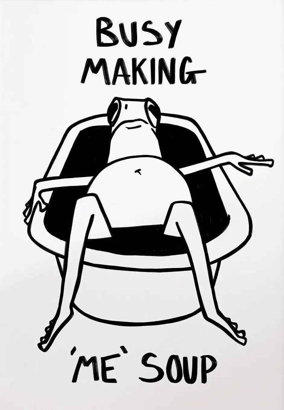 Humorous Slogan Nice Bum Cartoon Prints Family Canvas Painting Funny Toilet Bathroom Posters Alien Wall Pictures Home Room Decor