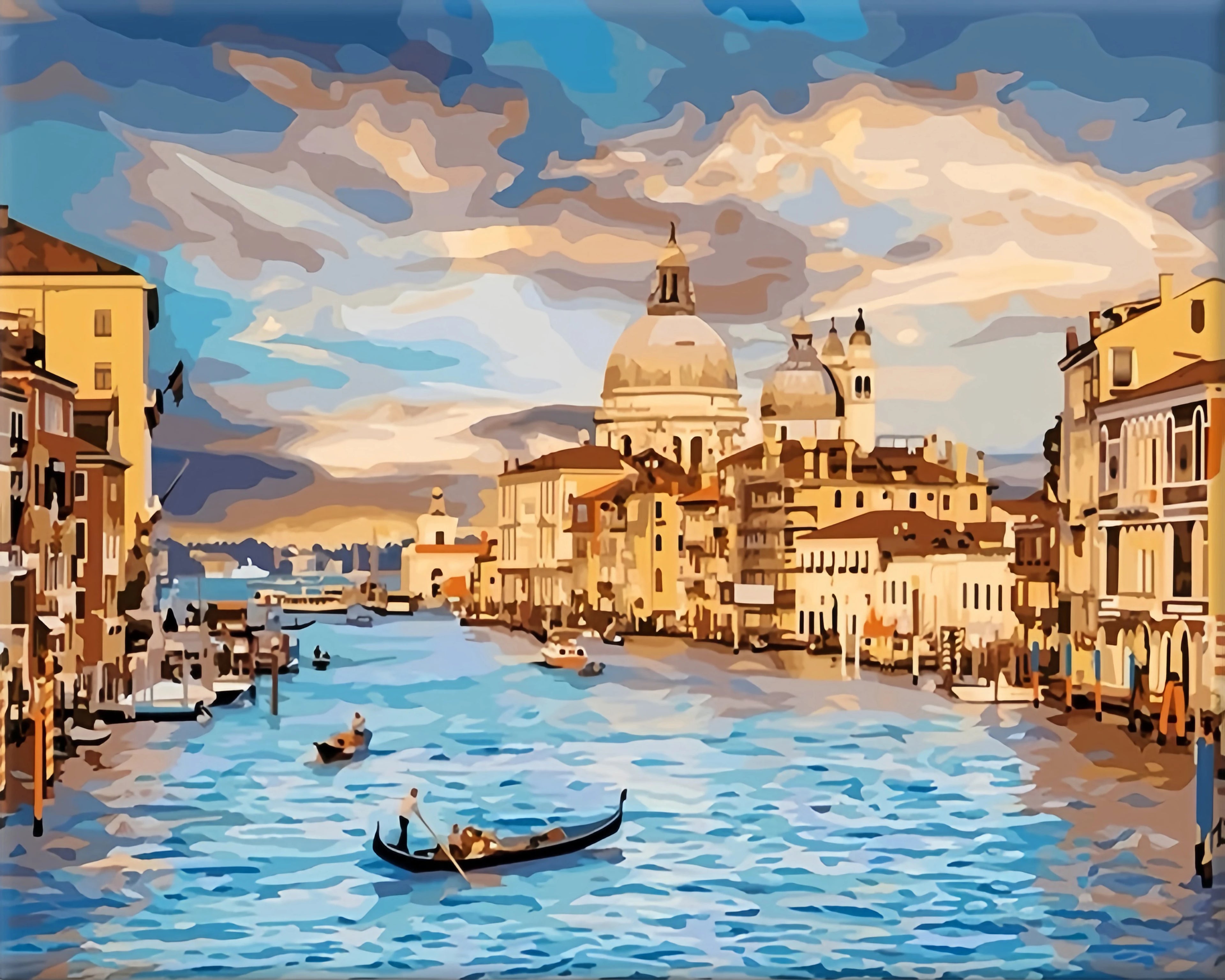 View - Paint by Numbers Kit for Adults，children，Beginner to Advanced NumberOil Paintin ，Home Decor ，DIY Art Scenery Oil Painting 40x50 cm