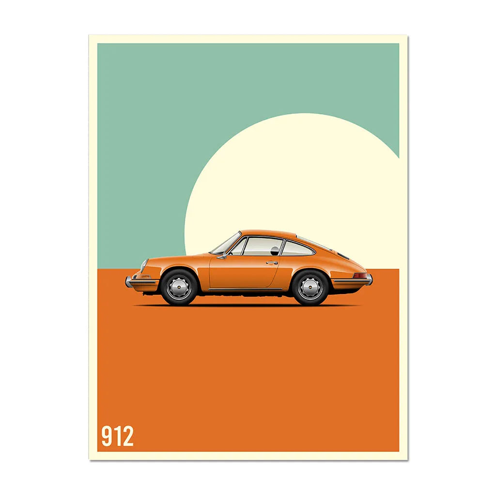 Wall Art Canvas for Home Decoration Cartoon Poster for Living Room Racing Car Picture Painting Vintage Interior Artwork Mural