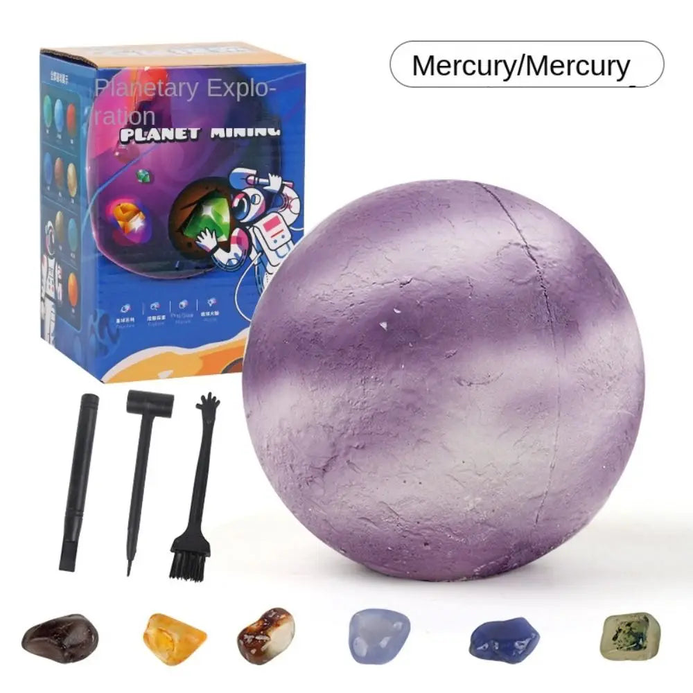 Science Educational Explore Planet Dig Kit Kids Excavation Toys Mining Kit Crystals  Mega Gemstone Education Excavation Kit