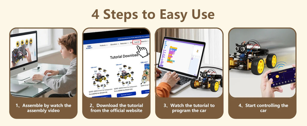 Smart Robot Car Coding Kit