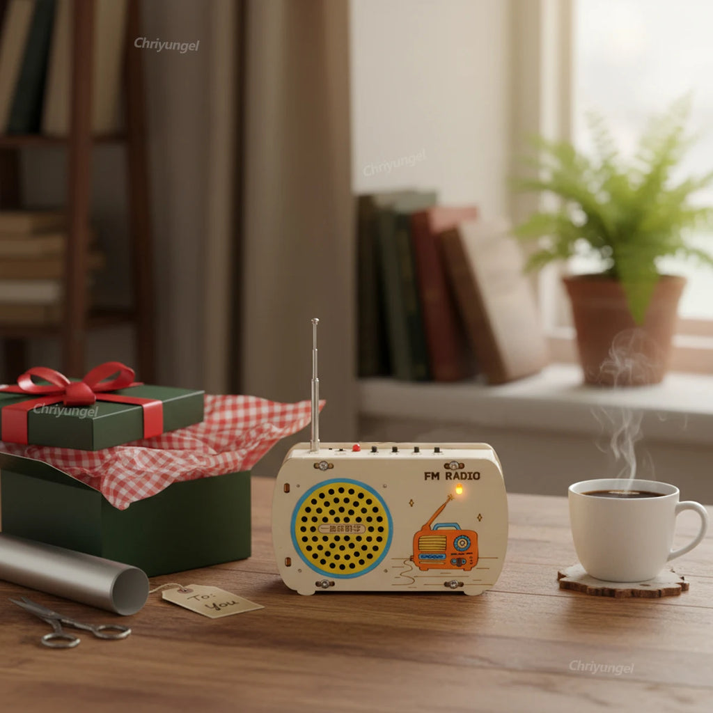 Retro Wooden Radio STEM Kit